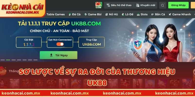 Sơ lược về sự ra đời của thương hiệu UK88