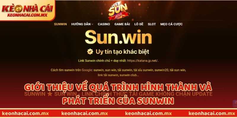 Giới thiệu về quá trình hình thành và phát triển của Sunwin 