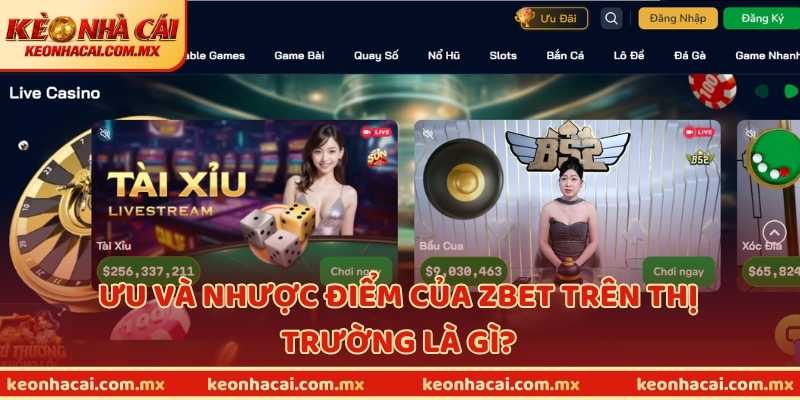Ưu và nhược điểm của ZBET trên thị trường là gì?