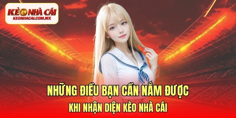Những điều bạn cần nắm được khi nhận diện kèo nhà cái