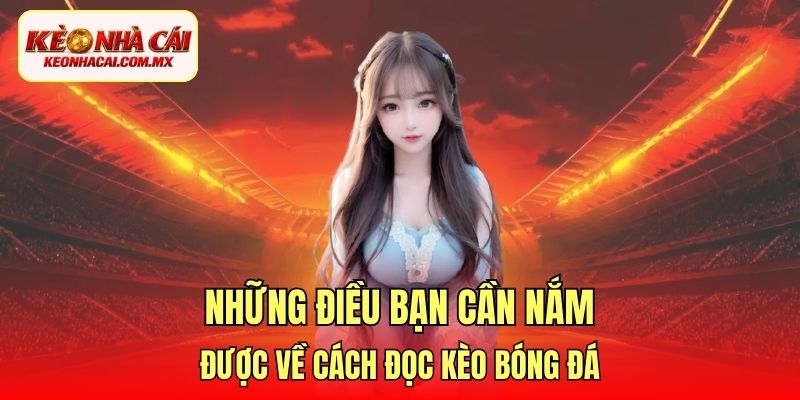 Những điều bạn cần nắm được về cách đọc kèo bóng đá